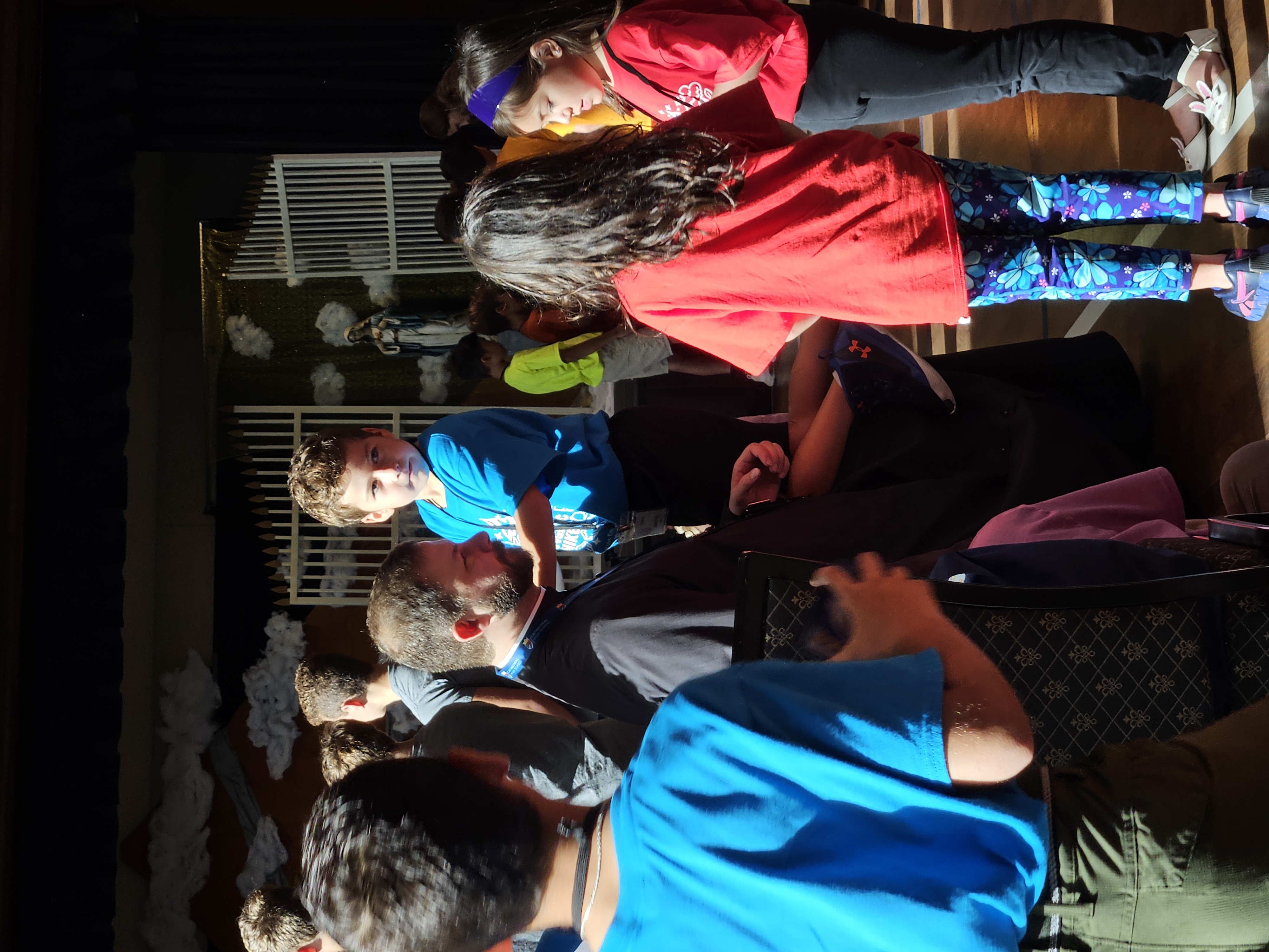 Fr. Simmington and children